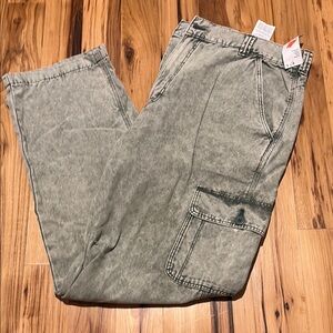 Dickies Green/Gray Cargo Pants NWT